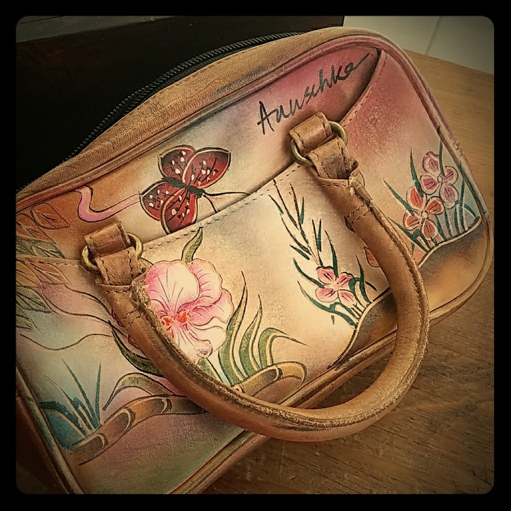 Anuschka leather handbag